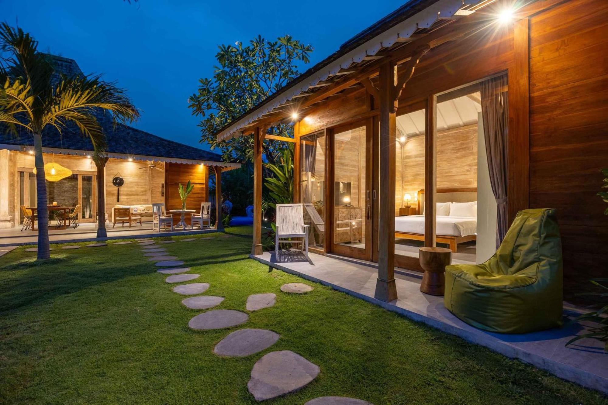 Villa Du Bah - Family Gateway 3Br Villa 12Min To Beach With Private Pool And Parking Керобокан Экстерьер фото