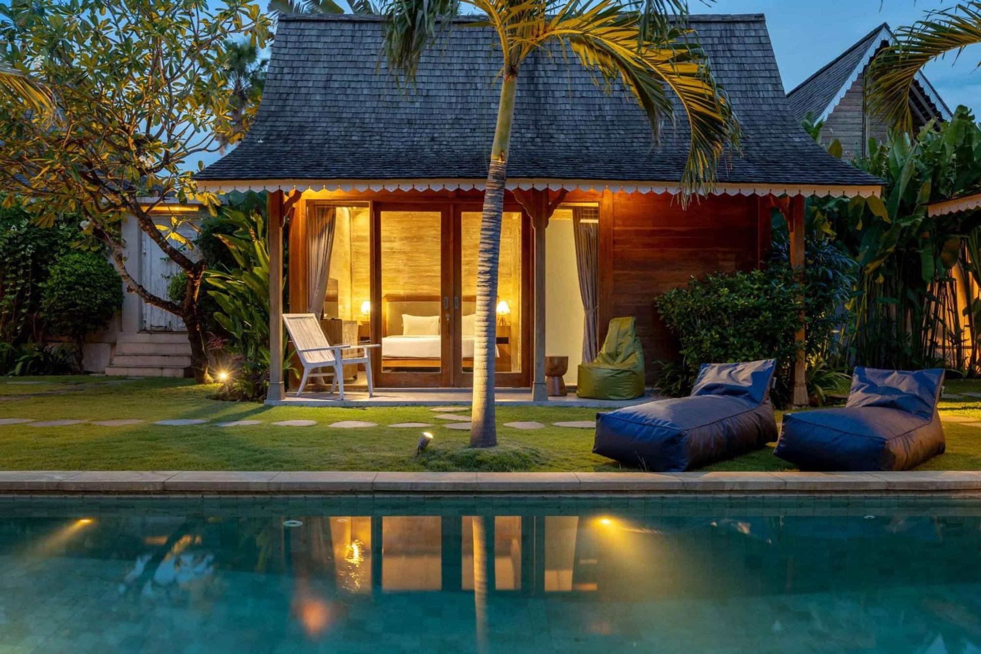 Villa Du Bah - Family Gateway 3Br Villa 12Min To Beach With Private Pool And Parking Керобокан Экстерьер фото