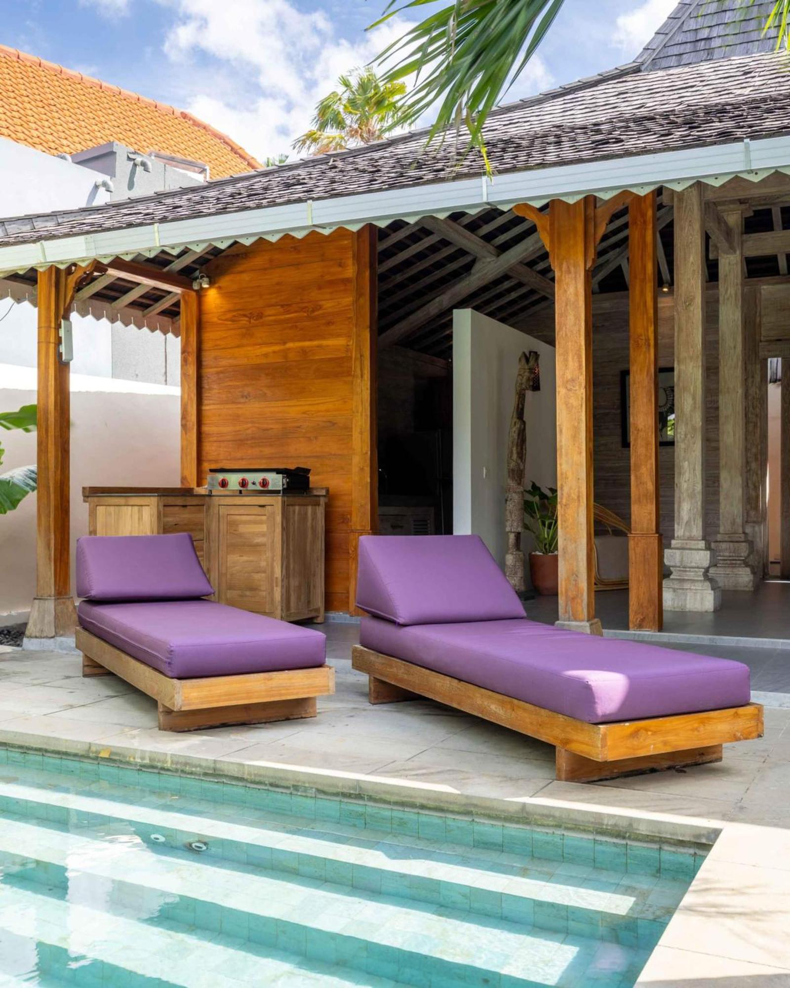 Villa Du Bah - Family Gateway 3Br Villa 12Min To Beach With Private Pool And Parking Керобокан Экстерьер фото